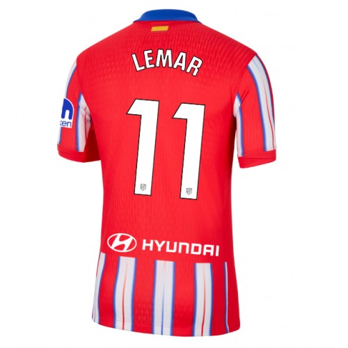 Moški Nogometni dresi Atletico Madrid Thomas Lemar #11 Domači 2024-25 Kratek Rokav